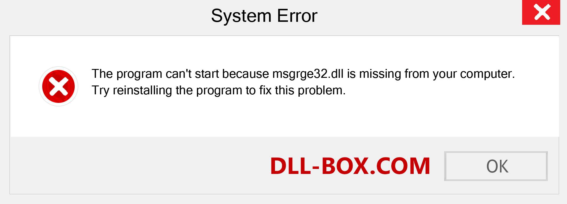  msgrge32.dll file is missing?. Download for Windows 7, 8, 10 - Fix  msgrge32 dll Missing Error on Windows, photos, images